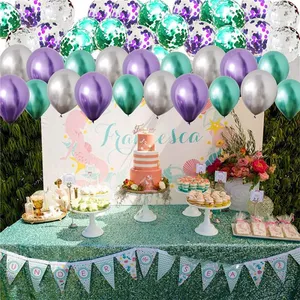 Low Price China Manufacturer Type of Metal Metalized Inflatable Helium Latex Metallic Colors Chrome Ballon Balloon thumbnail-6