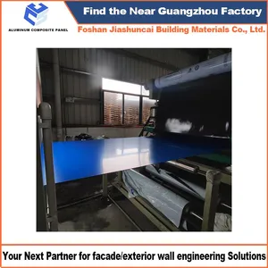4mm PVDF/FEVE Finished Alucobond Aluminum Composite Panel ACP/ACM Aluminum Sandwich Panel Composite Material thumbnail-1