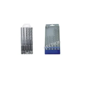 Sds Plus Rotary Hammer Drill Bit Set Concrete Drill Bit Kit Carbide Tipped Masonry Drill Bits for Concrete thumbnail-2