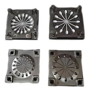 Customized Daily Necessities Fork and Knife Spoon Plastic Injection Mould thumbnail-2
