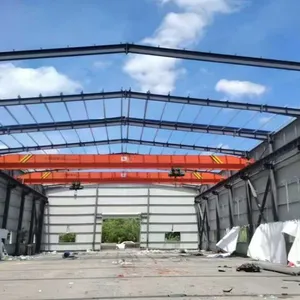Also Commonly Referred to As: Used Steel Structure Plant / Pre-owned Steel Workshop thumbnail-1