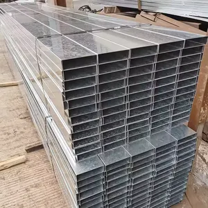 Hot Dipped Galvanized Steel Building Materials Iron Beam High Quality China Supplier C Steel Profile C Channel Steel thumbnail-2