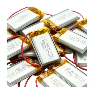 Lithium Battery 602040 Promotional High Energy Density Pouch Cell Long 500 Cycles Life Span for Power Tools Consumer Electronics thumbnail-1
