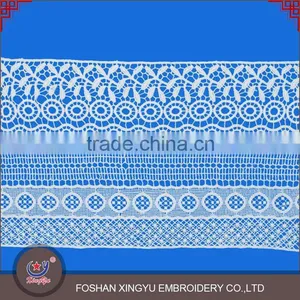 Hot Sale Promotional Cheap White Embroidery Neck Collar Trimming thumbnail-1