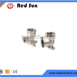 HR7120 Factory Manufacture Forged Brass Water Ppr/pvc Pipe Wallplate Plumbing Fittings thumbnail-1