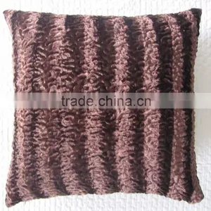 Silk Velvet Embroidery Cushion thumbnail-4