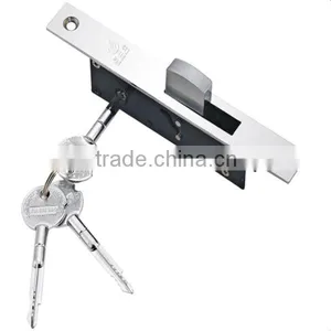 Different Quality Iron or Zinc Alloy or Stainless Steel Material Rolling Sliding Door Lock for Luxury Door thumbnail-1