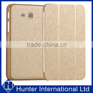 Shiny Material Smart Case Tablet Case For Tab 3 thumbnail-4