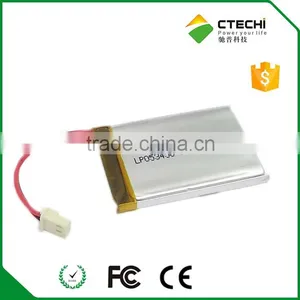 302035 3.7v Mp3 Mp4 Battery Replacement Battery Li-ion Polymer Battery, Custom Voltage and Capacity thumbnail-4