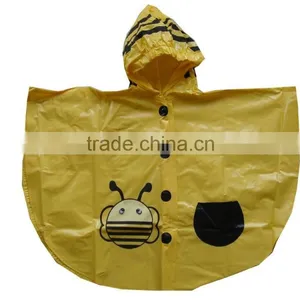 Waterproof Cute Printing Kids Rain Poncho thumbnail-1