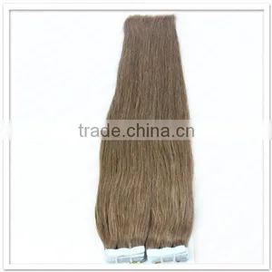 Light Brown Brazilian Hair London Tape Hair Extensions thumbnail-1