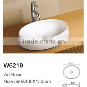 Made in China Bathroom Ceramic Circular Basin thumbnail-2