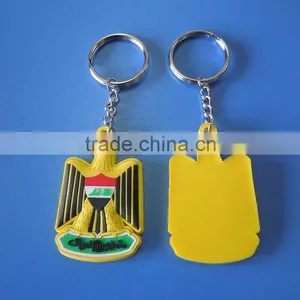 UAE Falcon Custom Rubber Soft Pvc Keychain for National Day thumbnail-1