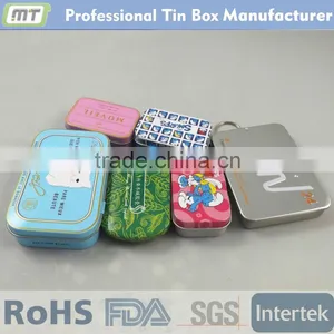 Rectangular Hinged Metal Tin Box for Pomade Quality Choice thumbnail-6