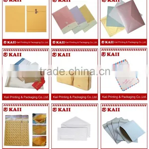 Custom Size and Printing Design Kraft Paper Envelope With String, Kraft Paper Envelope With String Manufacturer in China thumbnail-1