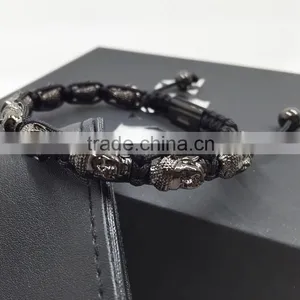 2016 Hot Fashion Unique 6mm Hematite Beads Wholesale Gold Buddha Bracelets Jewelry thumbnail-6
