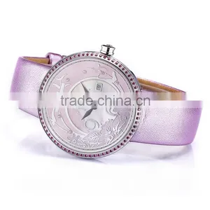 2015 Cheap Custom Logo Fashion Lady Watch With Multi Color thumbnail-4