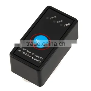 V2.1 MINI ELM327 Bluetooth Power Switch ELM 327 Version OBD2 / OBDII for Android Torque Car Code Scanner FREE SHIPPING thumbnail-4