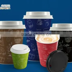 China Eco Friendly Hot Paper Cups With Lids thumbnail-4