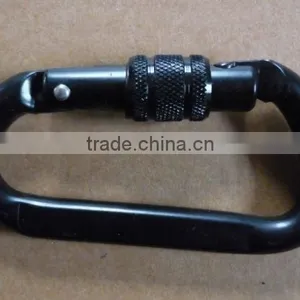 MANUFACTORY PRICE 8mm BLACK SPRING HOOK ZP WIRE ROPE ACCESSORY thumbnail-4