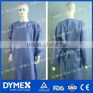OEM Disposable Nonwoven SMS Surgeon Gown With Knitted Cuff thumbnail-1