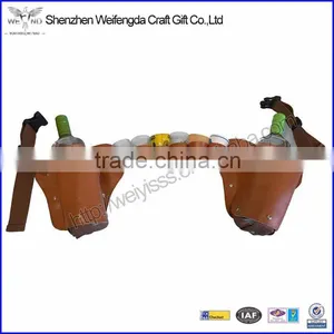 Custom New Style Leather Beer Holder Belt for Working the Bar thumbnail-1
