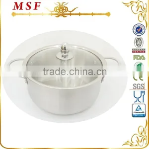 24cm Induction Stainless Steel Pot Hot Pot thumbnail-1