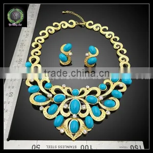 Wholesale Fashion Gold Plated Necklaces Jewellery,earring Quality Choice thumbnail-2