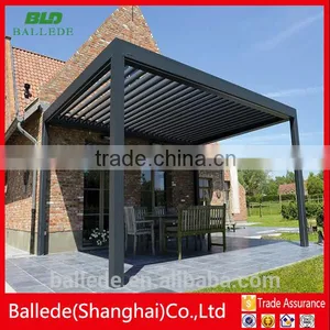 Prefabricated Vertical Aluminum Louver Roof thumbnail-1
