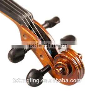 Grade Matt Violin Yellow Flamed Violin for Student Grading TL003-2B thumbnail-6