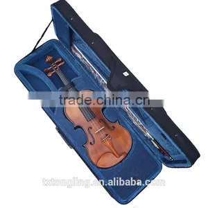 High Quality Flamed Matte Violin Brand Student German Violin 4/4 thumbnail-6