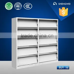 Luoyang Shengwei Steel Furniture Library Esd Magazine Rack Book Almirah thumbnail-3