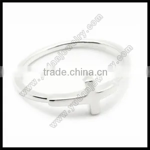 China Factory Custom Wholesale Silver Arrow Ring thumbnail-6