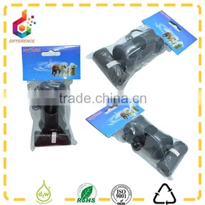 Black Plastic Dog Poop Bag Dispenser and Refills thumbnail-1