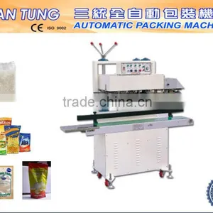 Automatic Continuous Pouch Hot Sealing Machine thumbnail-1