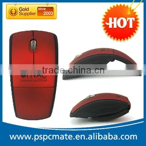 Christmas Gift Arc Folding Wireless Computer Mouse With USB Mini Receiver thumbnail-4