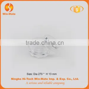 5.4g Cute Small Hyaline Plastic Empty Round Powder Container thumbnail-2