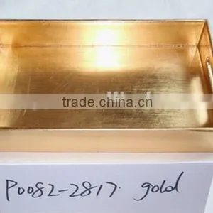 Gold Plastic Tray,pp Plastic Tray thumbnail-1