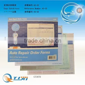 AUTO REPAIR Forms Business Forms Sales Order Book Job Work Order Book thumbnail-1