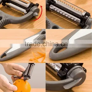 3 In 1 Rotatable Peeler Multi-function Grater Shredder Wholesale thumbnail-6