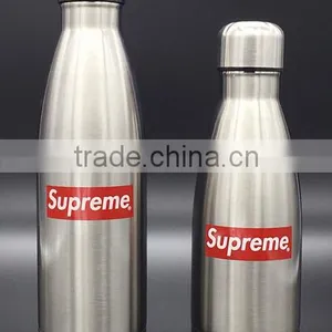 Partypro 2016 New Design Wholesale High Quality 750ml 550ml Stainless Steel Water Bottle Vacuum Cup thumbnail-5