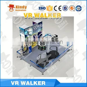 360 Degree View Interactive 9d VR Games Virtual Reality Glasses VR Treadmill Supplier's Choice thumbnail-3