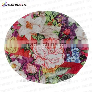 SUNMETA Factory Personalized 8 Inch Sublimation Toughened Glass Plate for 3D Vacuum Machine thumbnail-2