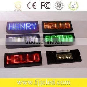 LED Display Name Sign Badge thumbnail-1