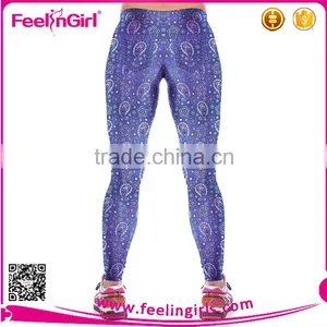 Accept Paypal Digital Print Women Sport Leggings Running Leggings Quality Choice thumbnail-1
