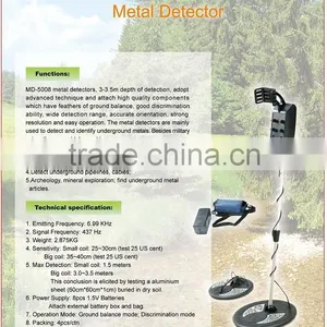 Underground Metal Detector & Oem Gold King Metal Detector thumbnail-1
