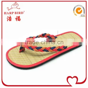 Latest Design Straw Flip Flops China thumbnail-1
