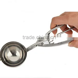 3 Pcs Stainless Steel Ice Cream Scoop Practical Ice Cream Stacks Tools Eco-Friendly Small Middle Large Spoons thumbnail-3