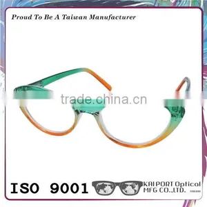 Cat Eye Shape With Gradient Colors Glasses Frame thumbnail-6