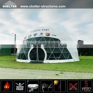 100 People Outdoor Round Dome Tent for Football Field thumbnail-1